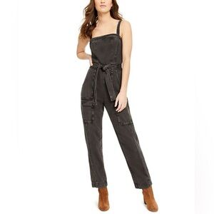 LIKE NEW FREE PEOPLE GO WEST DENIM JUMPSUIT